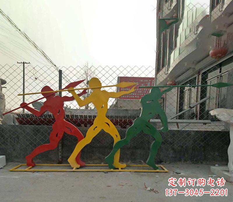 广西不锈钢标枪雕塑一种新兴的艺术形式
