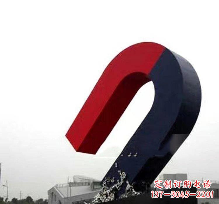 广西不锈钢磁铁雕塑——点缀城市美景