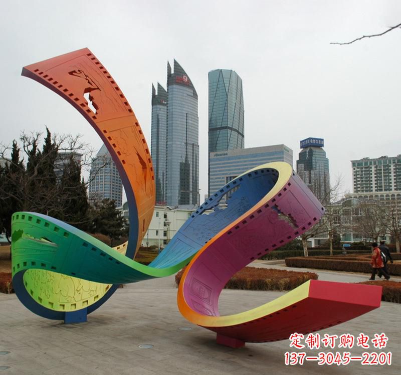 广西精美的不锈钢城市景观雕塑