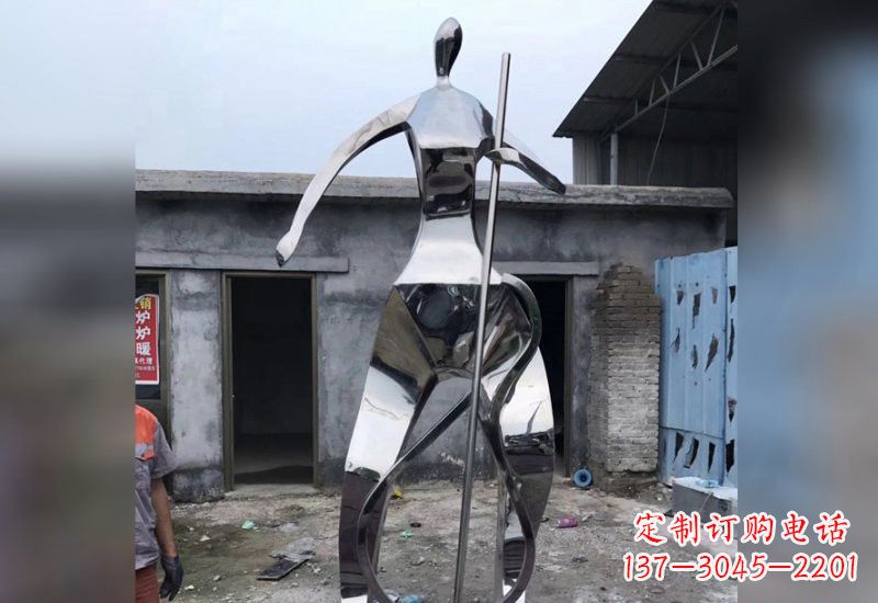 广西精致的不锈钢大提琴雕塑