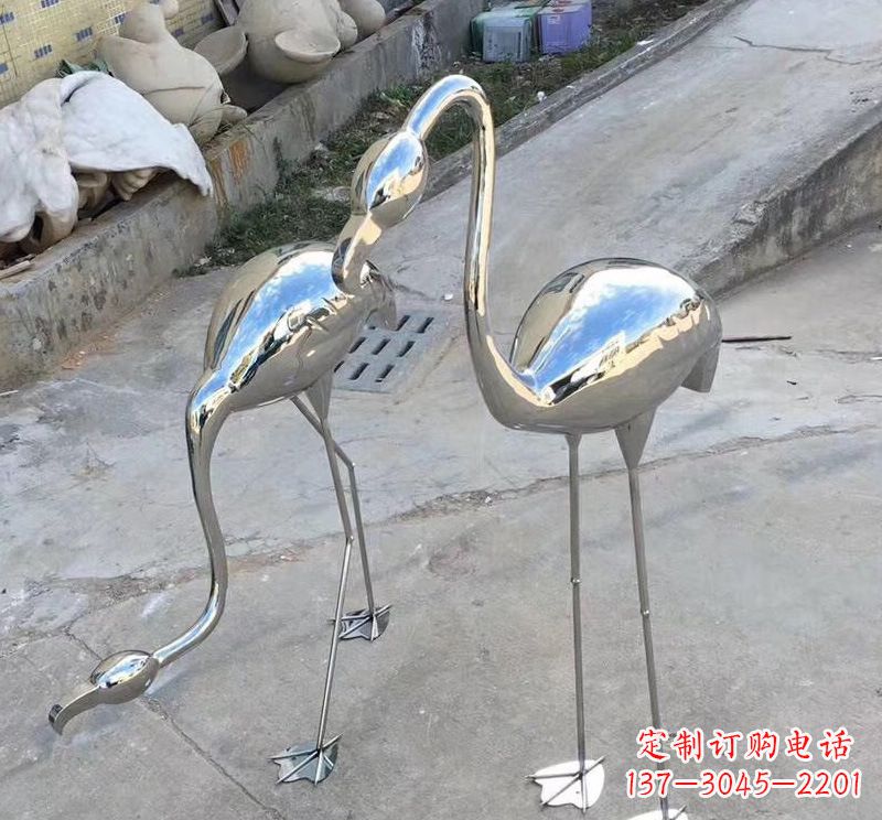 广西传统工艺不锈钢动物雕塑