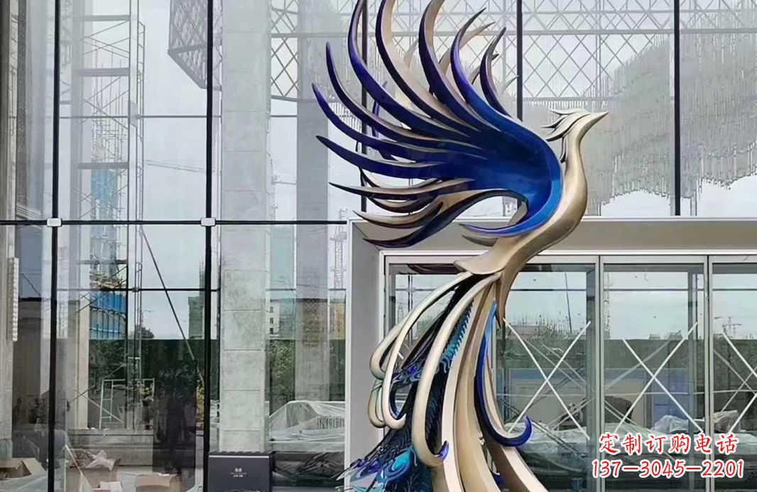 广西凤凰雕塑不锈钢的艺术之美