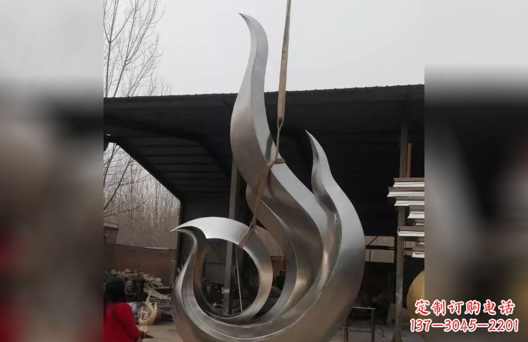 广西精美不锈钢凤凰雕塑