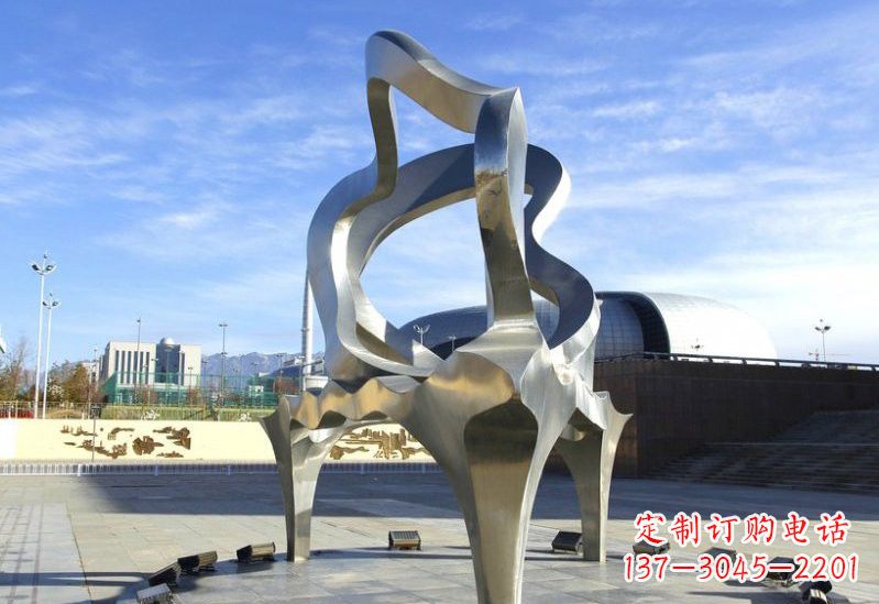 广西不锈钢钢琴雕塑