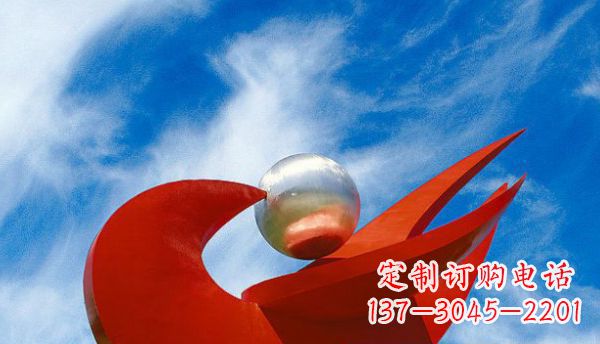 广西不锈钢制作的鸽子雕塑