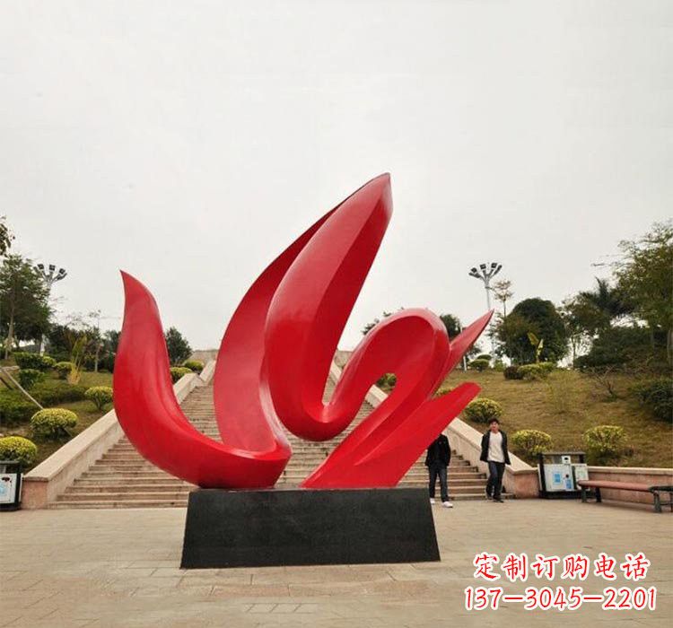 广西不锈钢火苗雕塑艺术之灵感