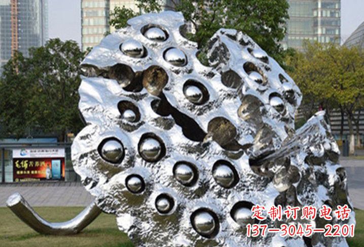 广西不锈钢莲蓬雕塑以美观与耐久性著称