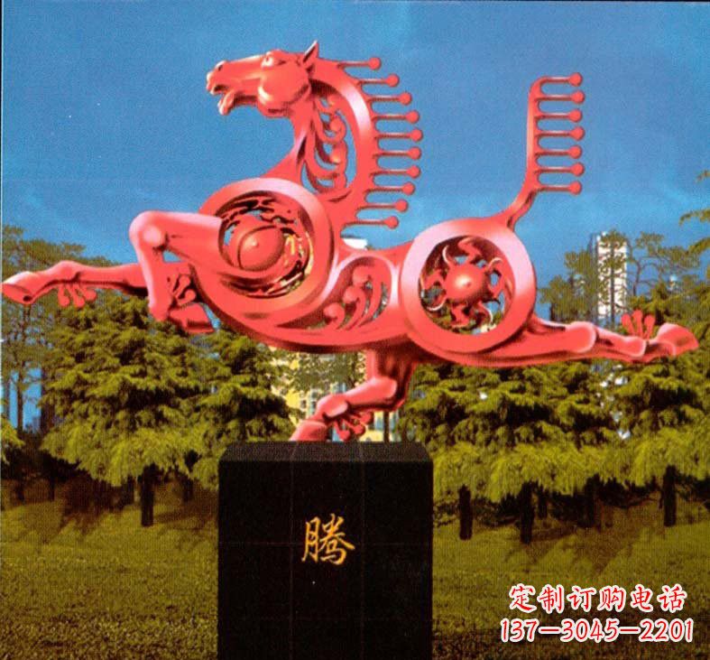 广西精美不锈钢马雕塑