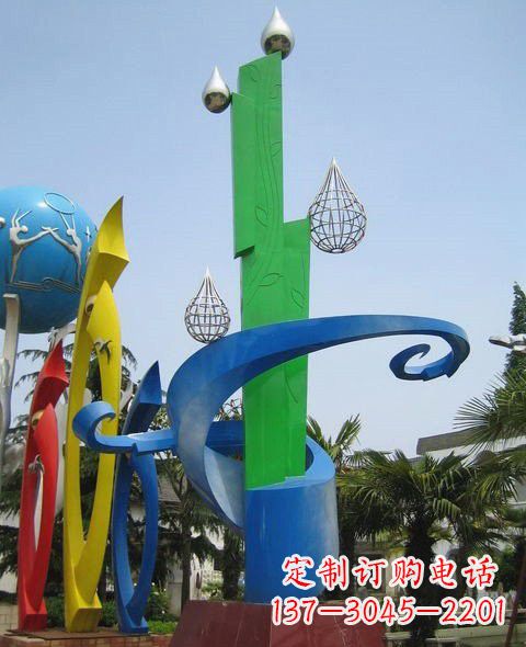 广西不锈钢水滴雕塑非凡的艺术美学