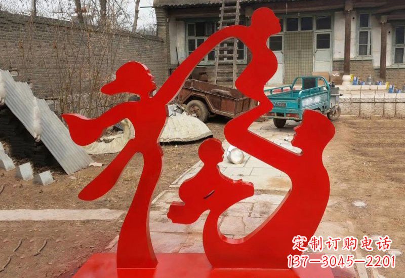 广西不锈钢福字雕塑给家庭带来更多福气