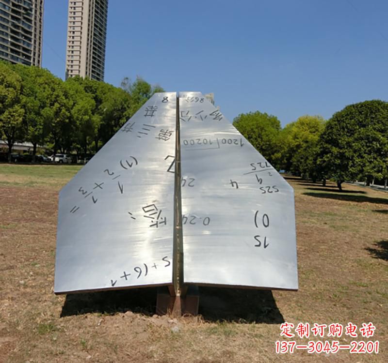 广西不锈钢飞机雕塑传承艺术与科技的完美结合
