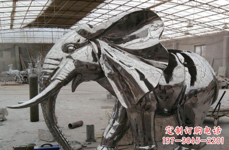 广西不锈钢大象传承与美的结合