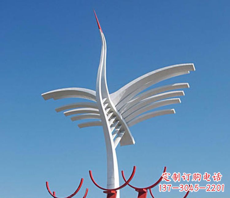 广西不锈钢大雁雕塑——纪念传统文化的精美艺术品