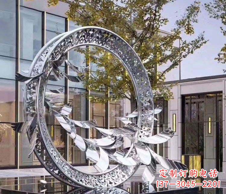 广西大雁雕塑象征着永恒的美丽