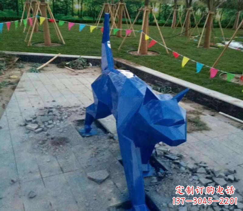 广西不锈钢动物雕塑艺术性与现实性的完美结合