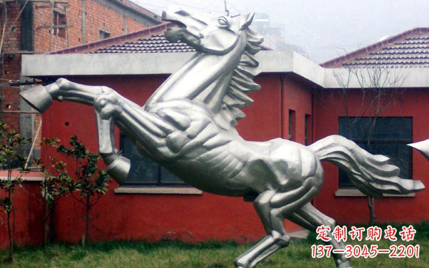 广西不锈钢奔马雕塑令人叹为观止的艺术杰作