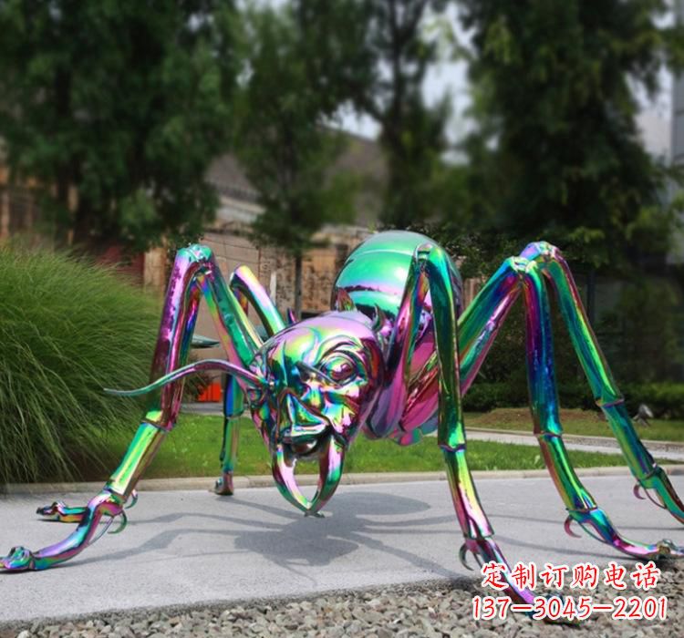 广西不锈钢蚂蚁雕塑精致的艺术作品