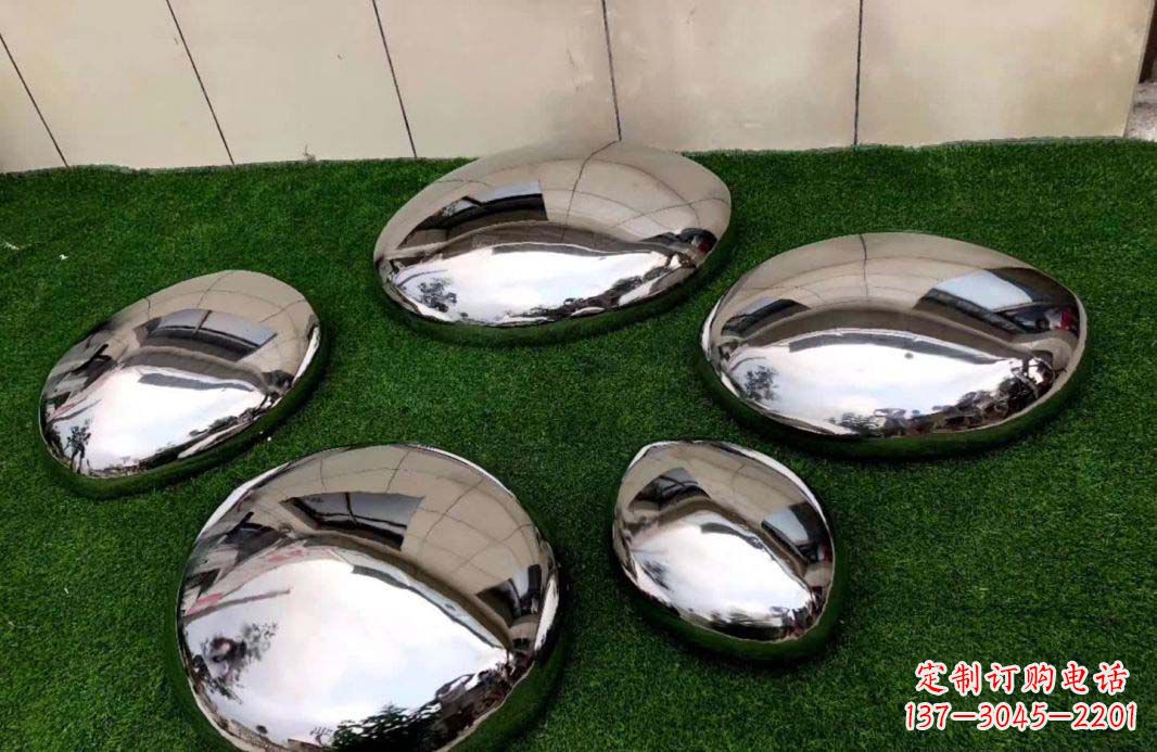 广西不锈钢鹅卵石雕塑艺术品的精致之美