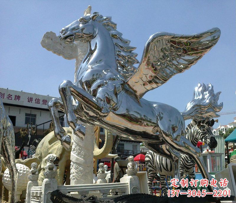 广西不锈钢飞马雕塑——一座令人惊叹的艺术品