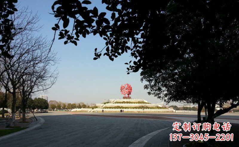 广西不锈钢凤凰雕塑——展现传统文化之美
