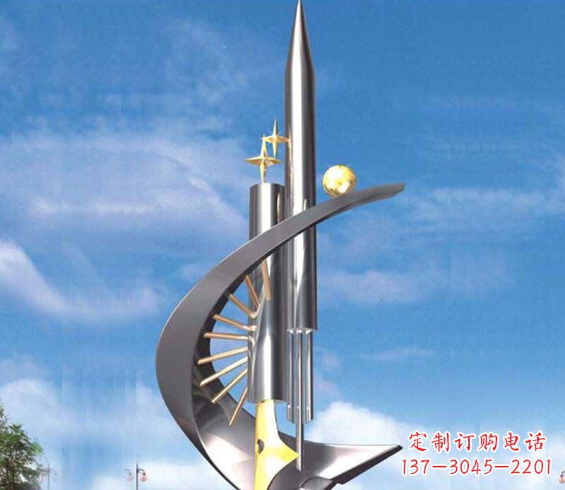 广西不锈钢笔雕塑艺术与精美的完美结合