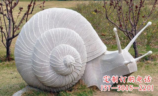 广西不锈钢蜗牛雕塑——让艺术与自然相结合
