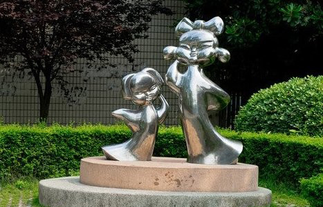 广西不锈钢古代儿童雕塑让每个孩子都有一个家
