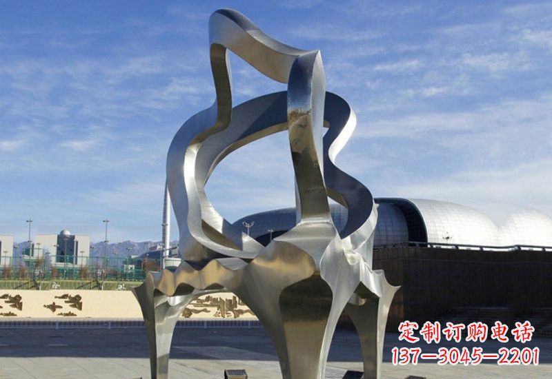 广西不锈钢钢琴雕塑传递音乐之美