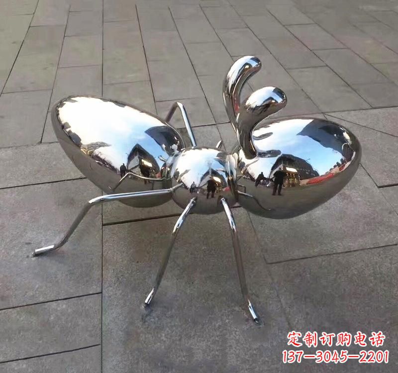 广西不锈钢蚂蚁雕塑——缩小世界的小工匠