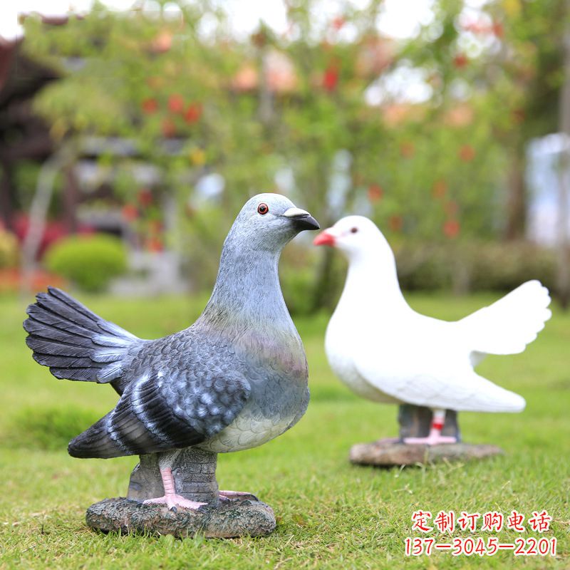 广西和平鸽雕塑——象征着永恒的和平