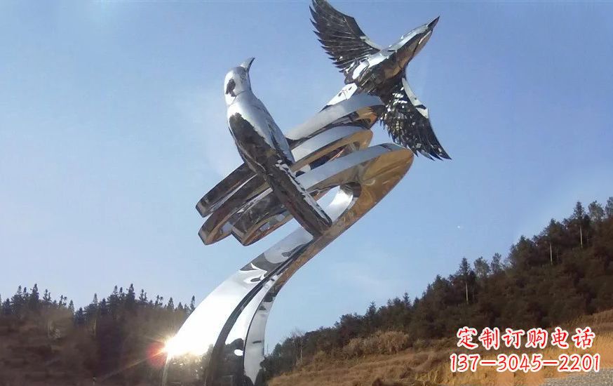 广西不锈钢动物雕塑——美化城市环境
