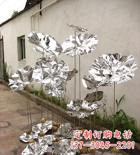 广西荷叶雕塑传承百年文化精髓