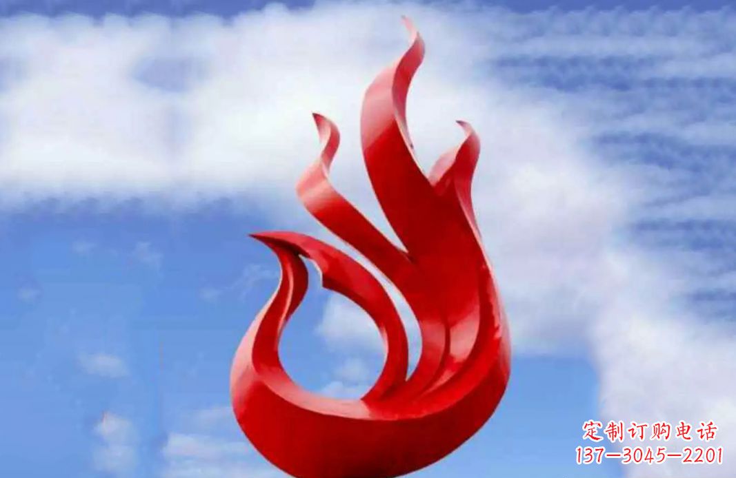 广西凤凰雕塑不锈钢金之美