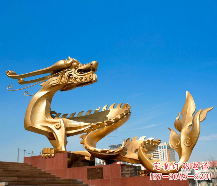 广西不锈钢金龙——雕塑之美