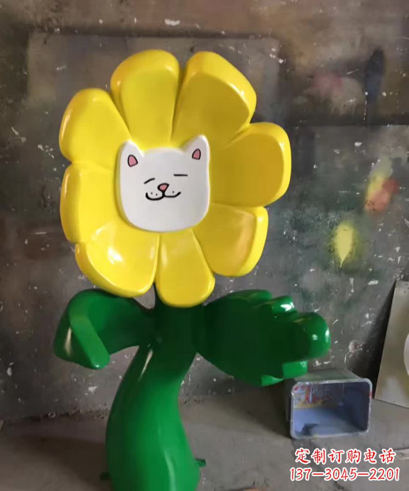广西不锈钢太阳花雕塑艺术与美的结合
