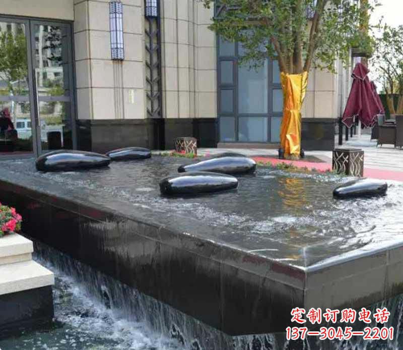 广西不锈钢景观异形水滴雕塑