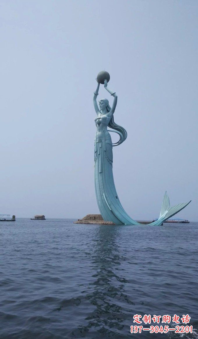 广西美人鱼雕塑——浪漫之旅的起点