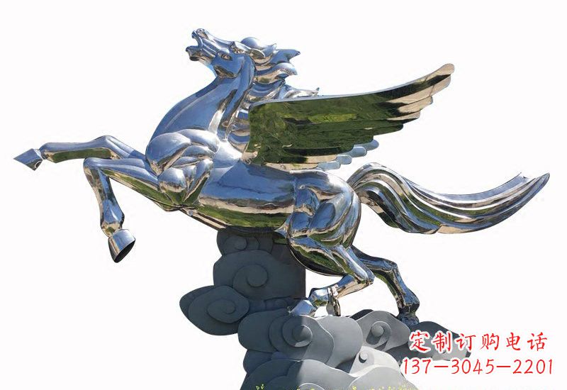 广西不锈钢马雕塑把美丽的艺术带入家庭