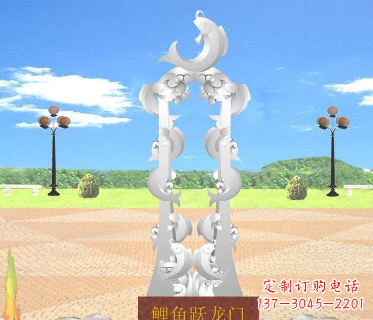 广西不锈钢鲤鱼跃龙门的传奇