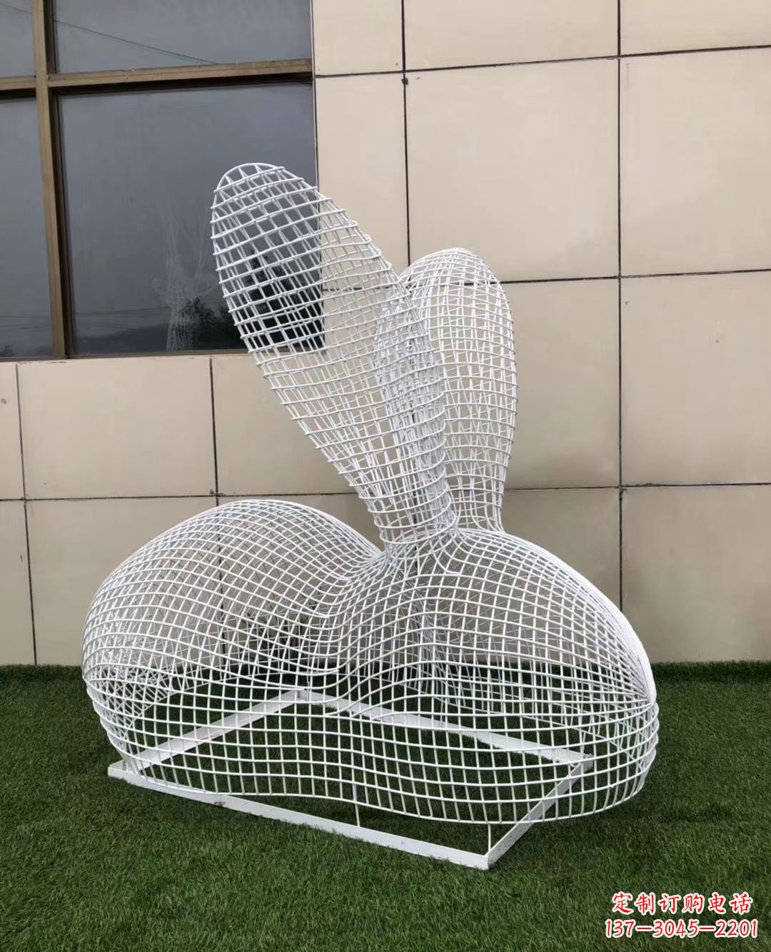 广西不锈钢镂空动物雕塑精致美观的艺术品