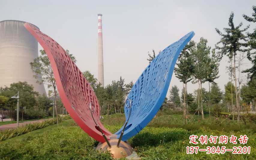 广西不锈钢镂空七星瓢虫雕塑