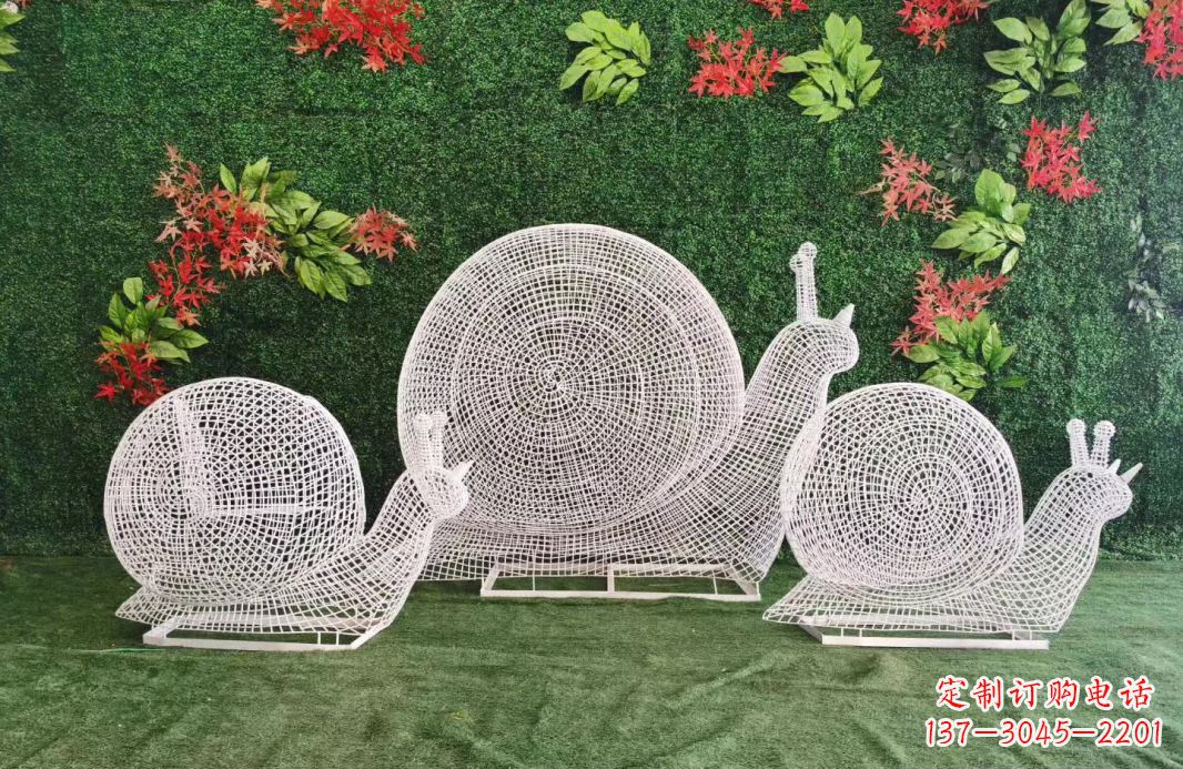 广西不锈钢镂空蜗牛雕塑艺术技艺的精致之美