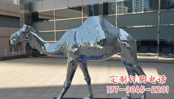广西不锈钢骆驼雕塑一种充满浪漫情怀的艺术品