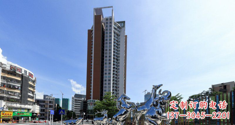 广西不锈钢大象雕塑集美观与功能于一体