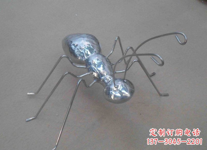 广西不锈钢蚂蚁公园动物雕塑一种具有艺术价值的蚂蚁雕塑