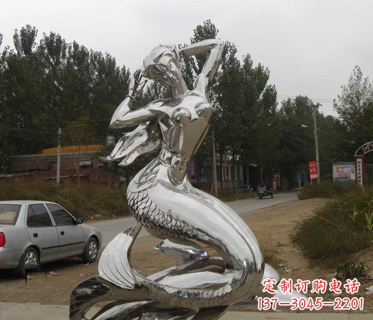广西海豚雕塑——精美的艺术品