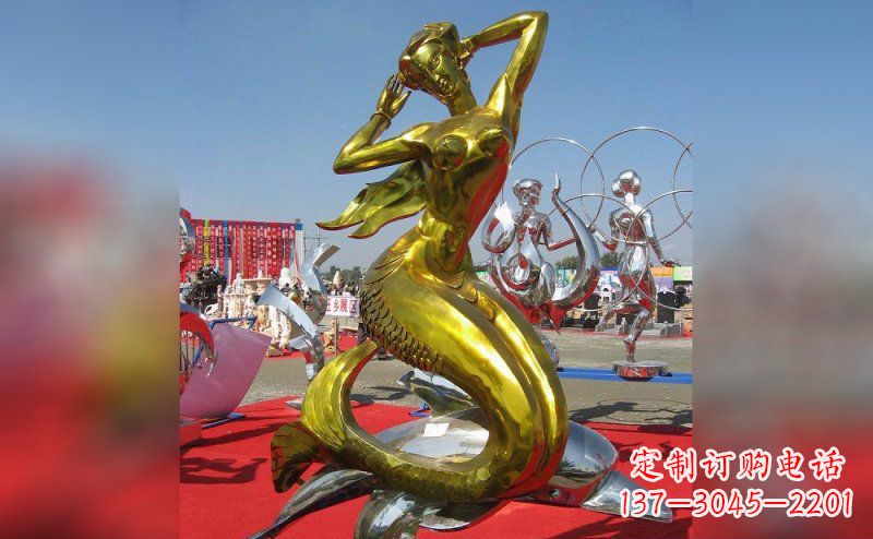 广西海底美人鱼雕塑