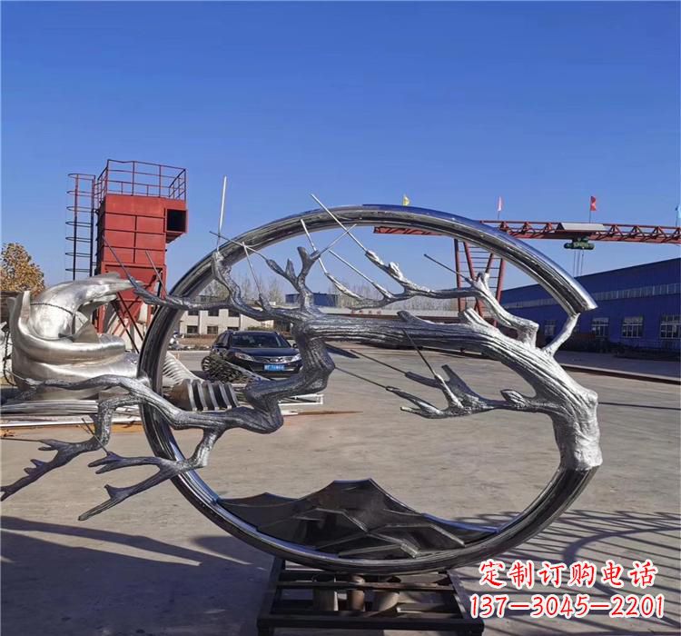广西不锈钢树枝雕塑艺术与自然的完美结合