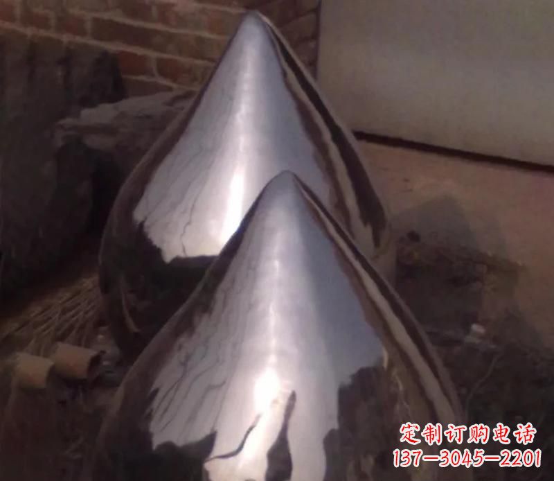 广西不锈钢水滴雕塑艺术与美的完美结合