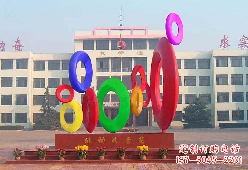 广西不锈钢音符雕塑给你一种全新的视觉感受
